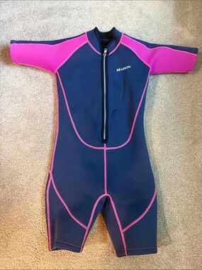 Seaskin Wetsuit Navy/Pink